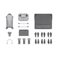 Dron DJI Air 3 Fly More Combo (DJI RC-N2), 4K UHD kamera, 3-axis gimbal, vrijeme leta do 46min, upravljanje daljinskim upravljačem, sivi