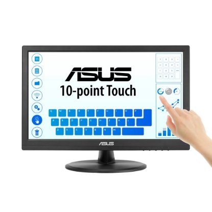 Monitor ASUS 15.6" Touch Monitor VT169HE, FHD IPS, crni