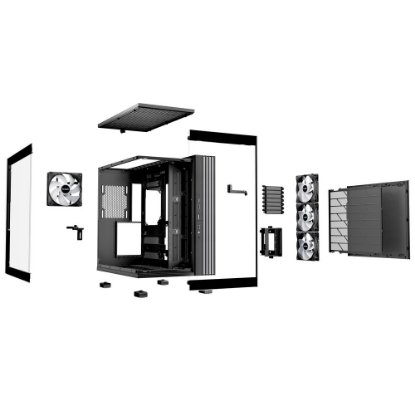 Kućište BE QUIET Light Base 600 LX, ATX, crno, bez napajanja