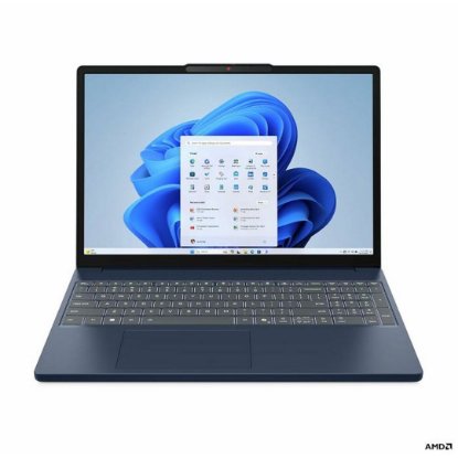 Laptop LENOVO IdeaPad 3 83K700M3SC / Ryzen 7 7735HS, 16GB, 1T SDD, AMD Radeon Graphics, 15.3" WUXGA IPS, Free DOS, sivi