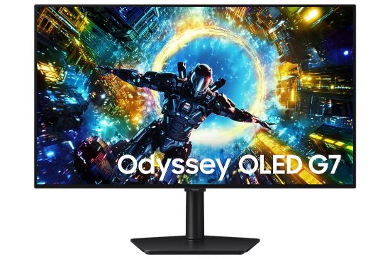 Gaming monitor 32" SAMSUNG G73SH Odyssey LS32HG730SUXEN, 4K, OLED, 330Hz, 0,03ms, 275cd/m2, crni