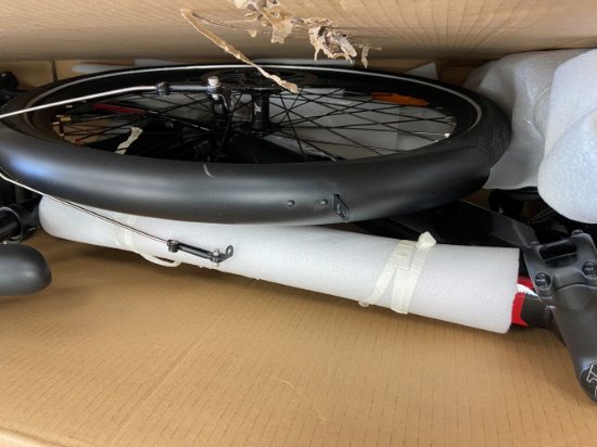 RABLJENI - Električni bicikl MS ENERGY e-bike t10, kotači 28", crno-crveni