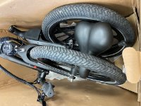 RABLJENI - Električni bicikl MS ENERGY e-bike i10, kotači 20", sivo/crni