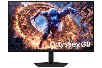 Gaming monitor 32" SAMSUNG G80HS Odyssey LS32HG802ESXEN, 6K, IPS, 330Hz, 1ms, 350cd/m2, crni