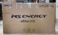 RABLJENI - Električni bicikl MS ENERGY e-bike t10, kotači 28", crno-crveni