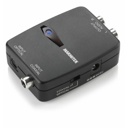 Pretvarač MARMITEK Connect DA21, DAC, digitalni audio TOSLINK/Coaxial na RCA analogni