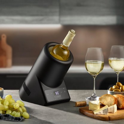 Stolni hladnjak za vino CASO DESIGN Vino Case, crni