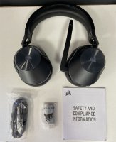 OEPN BOX - Slušalice CORSAIR HS55 Wireless, bežične, mikrofon, crne