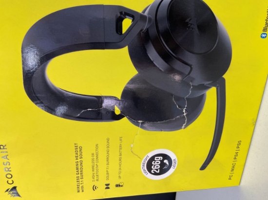 OEPN BOX - Slušalice CORSAIR HS55 Wireless, bežične, mikrofon, crne