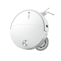 Robotski usisavač ROBOROCK Qrevo Edge 2 Pro, usisna snaga 25000 Pa, dvostruki rotirajući mopovi 200 RPM, bezvrećasti spremnik,  visina 79.8 mm, valjkasta i bočna četka, bijela