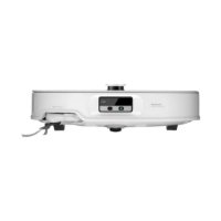 Robotski usisavač ROBOROCK Qrevo Edge 2 Pro, usisna snaga 25000 Pa, dvostruki rotirajući mopovi 200 RPM, bezvrećasti spremnik,  visina 79.8 mm, valjkasta i bočna četka, bijela