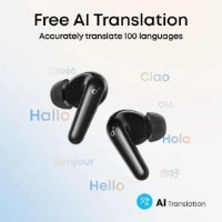Slušalice ANKER SoundCore R60i NC, in-ear, bežične, Bluetooth, crne