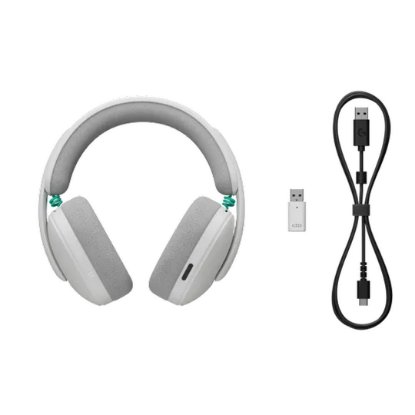 Slušalice LOGITECH Gaming G325, bežične, BT, USB, bijele
