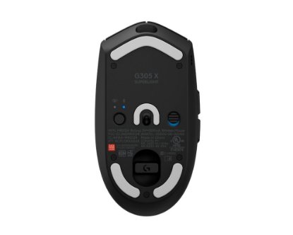 Miš LOGITECH G305 X SUPERLIGHT, Gaming, optički, 44000dpi, USB, crni