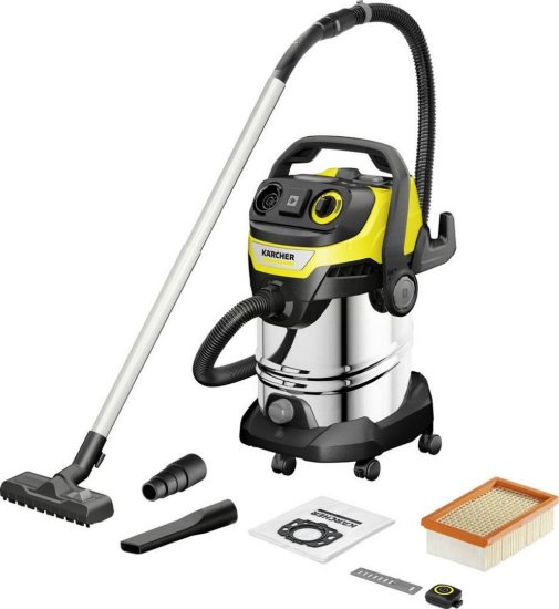 Usisavač KARCHER WD 7 S 30, mokro/suho, 1400W, 30l, inox