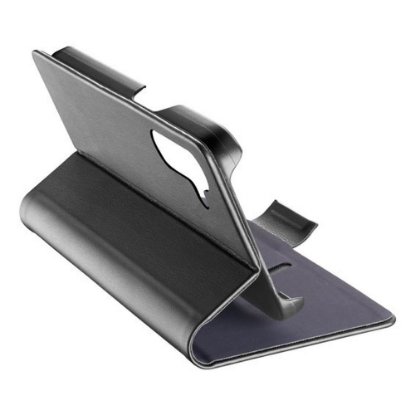 Futrola CELLULARLINE, Book Essential, za Samsung Galaxy A17, Preklopna, crna