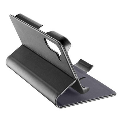Futrola CELLULARLINE, Book Essential, za Samsung Galaxy A57, Preklopna, crna