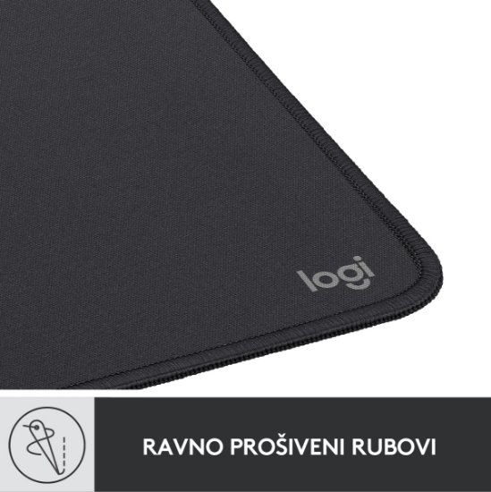 Podloga za miš, LOGITECH Studio, soft, crna