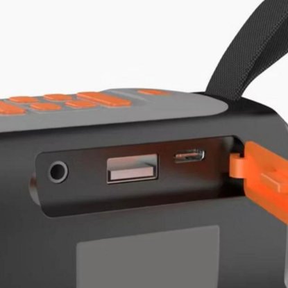 Prijenosni radio MARMITEK RESQ 200, DAB+, BT, solarni panel, PB, Li-ion bat. 4500mAh
