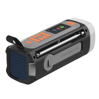 Prijenosni radio MARMITEK RESQ 200, DAB+, BT, solarni panel, PB, Li-ion bat. 4500mAh