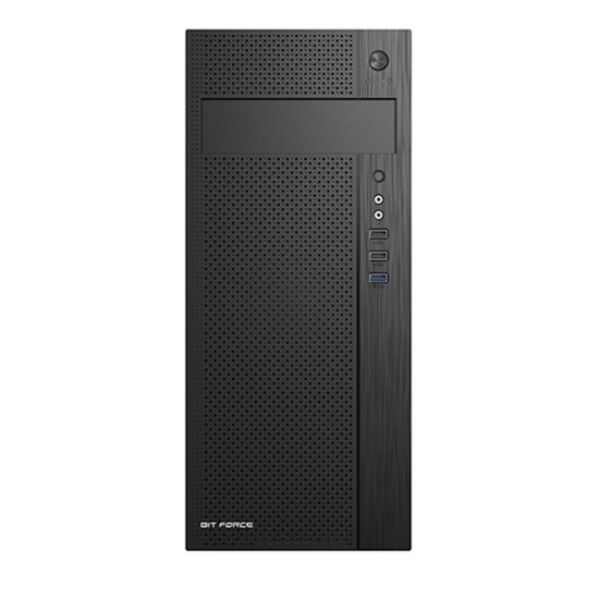 Kućište BIT FORCE STRIKE BS-3, MIDI, ATX, window, crno, bez napajanja