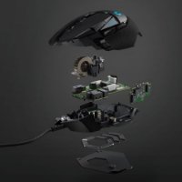 Miš LOGITECH Gaming G502 Hero RGB, optički, 25600dpi, crni, USB