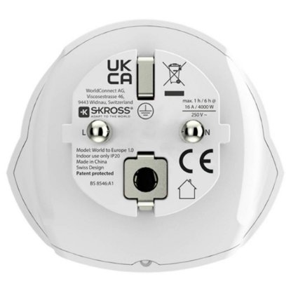 Putni adapter SKROSS, WORLD - EU, 1.500211C-E, bijeli