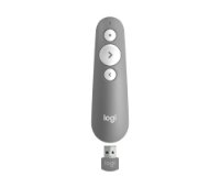 Prezenter LOGITECH R500s, laser, bežični, svjetlosivi