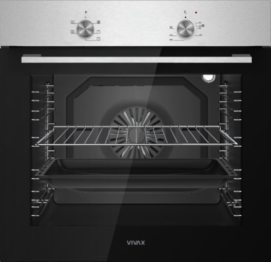 Ugradbena pećnica VIVAX BO-606FTM G, ventilacijska, 60 l, energetski razred A