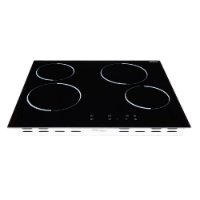 Ugradbena ploča VIVAX BH-04MVC, 60 cm, 4 zone, staklokeramika, crna
