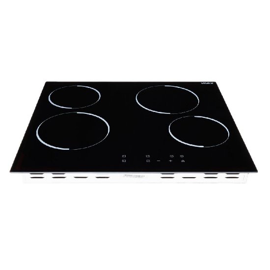 Ugradbena ploča VIVAX BH-04MVC, 60 cm, 4 zone, staklokeramika, crna