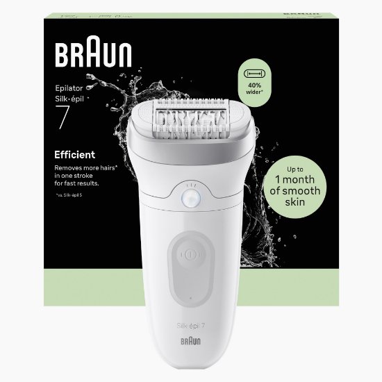 Epilator BRAUN SE7-000, bijeli