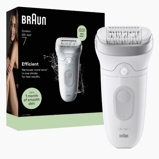 Epilator BRAUN SE7-000, bijeli