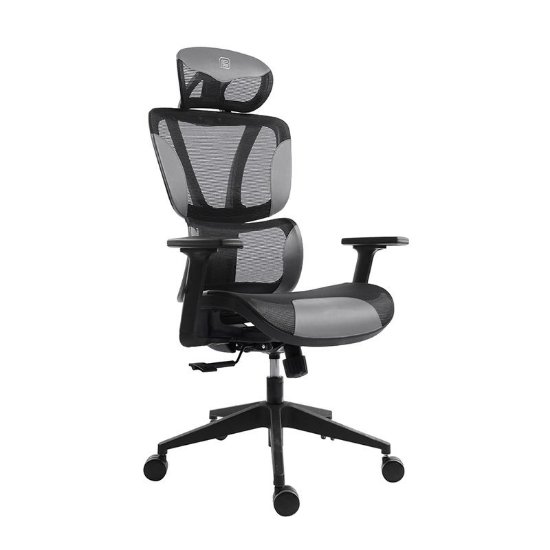 Uredska stolica BIT FORCE Royal LM-2D, crno-siva
