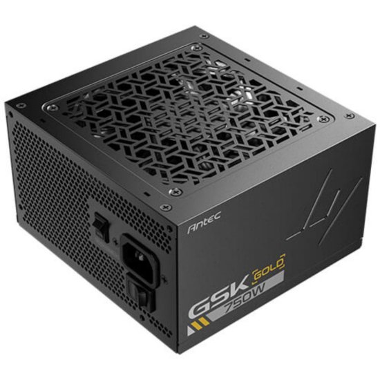Napajanje 750W, ANTEC GSK750 V2, ATX 3.1, 120mm vent., 80+ Gold, modularno, crno