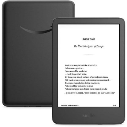 E-Book Reader AMAZON Kindle, 11.gen, no Ad, 6", 16GB, Bluetooth, crni