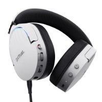 Slušalice TRUST GXT 491W Fayzo Wireless, 7.1, RGB, BT, bežične, bijele