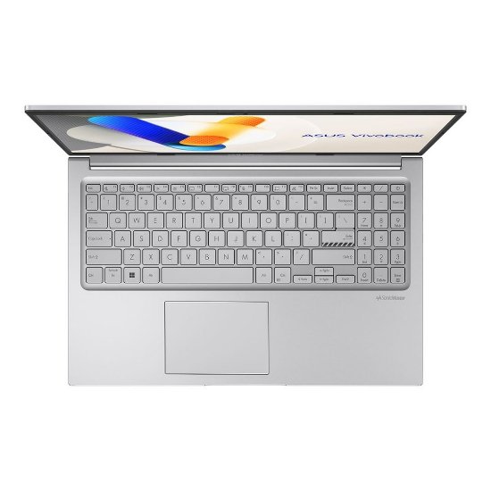Laptop ASUS VivoBook X1504VA-BQ2911 / Core 5 120U, 16GB, 512GB SSD, Intel Graphics, 15.6" FHD IPS, bez OS, srebrni
