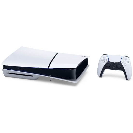 Igraća konzola SONY PlayStation 5 Slim E Chassis, 1TB SSD, Blu-ray, DualSense kontroler, bijela