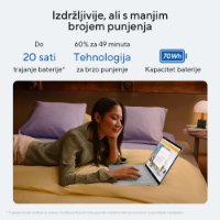 IZLOŽBENI - Laptop ASUS VivoBook S S3607CA-RP039W / Core Ultra 7 255H, 16GB, 1TB SSD, Intel HD Graphics, 16" WUXGA 144Hz IPS, Windows 11, srebrni