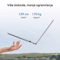 IZLOŽBENI - Laptop ASUS VivoBook S S3607CA-RP039W / Core Ultra 7 255H, 16GB, 1TB SSD, Intel HD Graphics, 16" WUXGA 144Hz IPS, Windows 11, srebrni