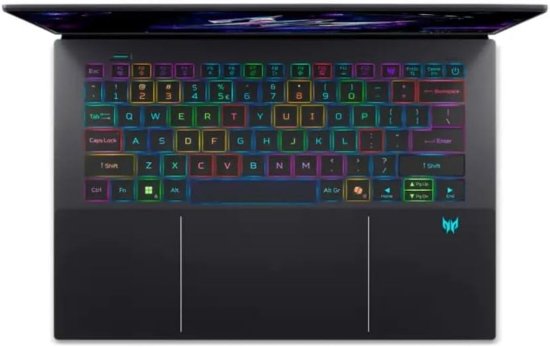 Laptop ACER Predator Triton14 AI NH.U0GEX.001 / Core Ultra 9 288V, 32GB, 2TB SSD, nVidia GeForce RTX 5070, 14.5" 2,8K 120Hz OLED, Windows 11, crni
