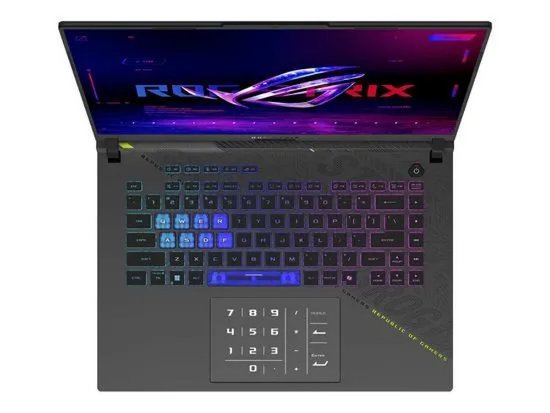 Laptop ASUS ROG Strix G614PR-RV022W / Ryzen 9 8940HX, 32GB, 1TB SSD, nVidia GeForce RTX 5070 Ti, 16" WUXGA 165Hz IPS, Windows 11, sivi