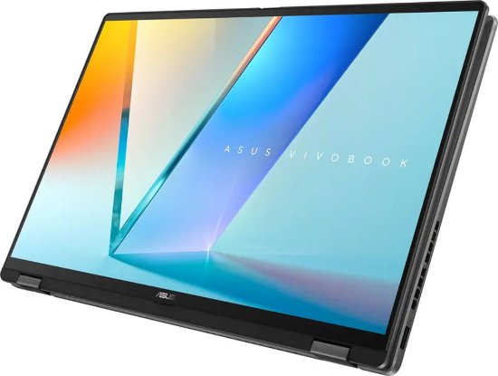 Laptop ASUS Vivobook 16 Flip TP3607SA-RJ003X / Core Ultra 5 226V, 16GB, 512GB SSD, Intel HD Graphics, 16" 2,8K 120Hz OLED, Windows 11 Pro, sivi