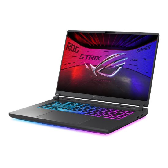 Laptop ASUS ROG Strix G615LM-TS265W / Core Ultra 9 290HX, 16GB, 1TB SSD, GeForce RTX 5060 8GB, 16" 2.5K, Windows 11 Home, crni