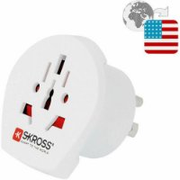 Putni adapter SKROSS, World - USA, 1.500221-E, bijeli