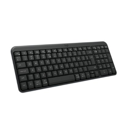 Tipkovnica LOGITECH K250 Compact Bluetooth Combo, bežična, crna