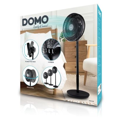Ventilator DOMO DO8159, samostojeći, 35 cm, crni
