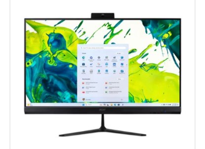 Računalo AiO ACER Aspire C27-2G DQ.BR5EX.006 / 27" FHD IPS,  Ryzen 7 5825U, 16GB, 512GB SSD, AMD Radeon Graphics, bez OS, crno, + Tipkovnica i miš