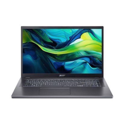 Laptop ACER Aspire 17 NX.KZZEX.002 / Core 5 120U, 16GB, 512GB SSD, Intel HD Graphics, 17.3" FHD IPS, Windows 11, sivi